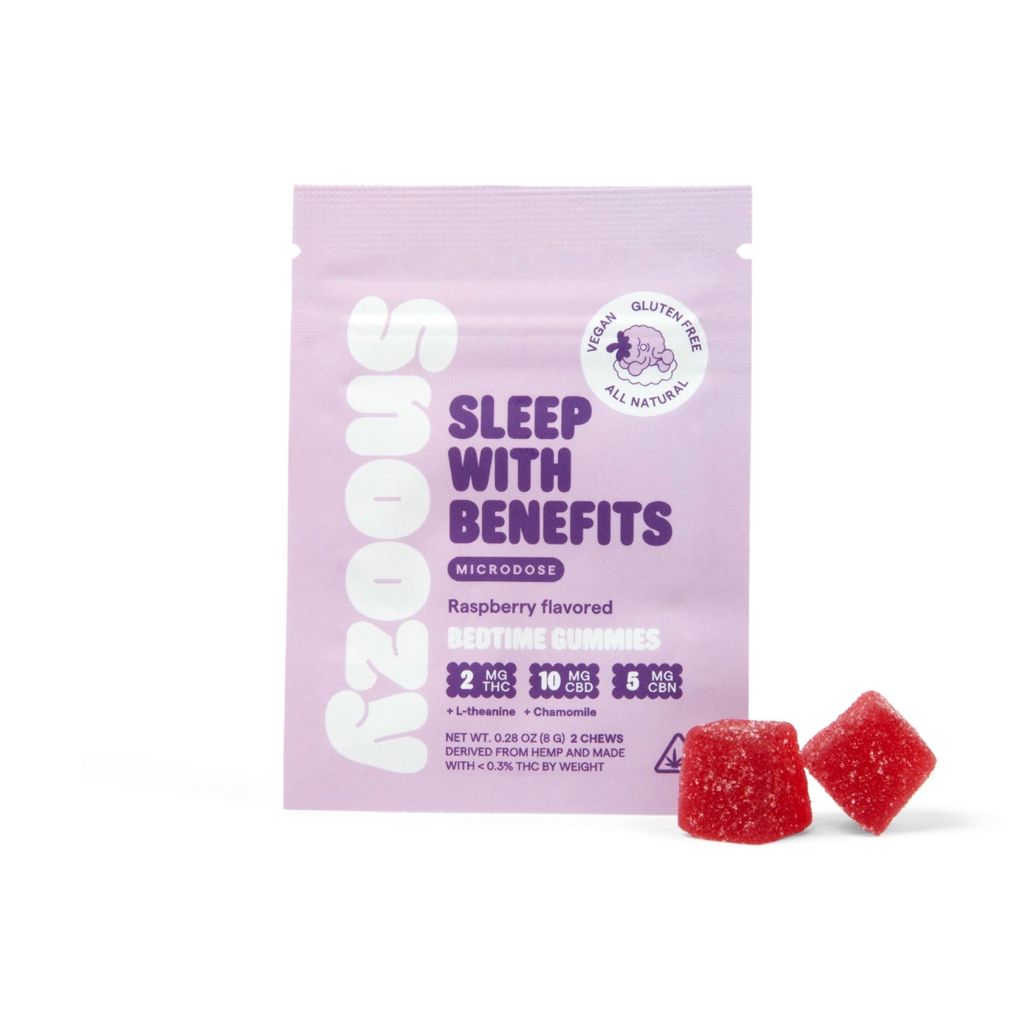 Microdose Sleep With Benefits: Bedtime Gummies (2 Pack)