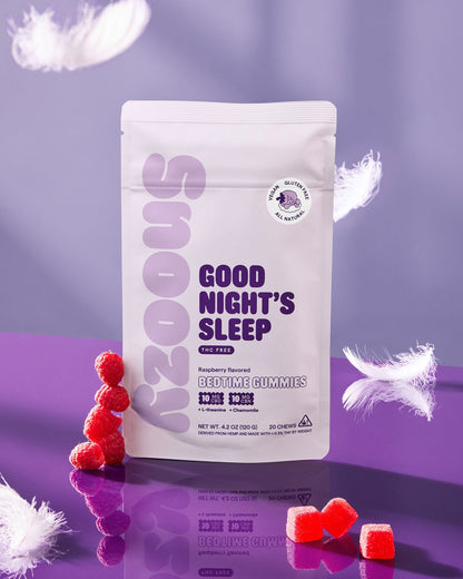 Good Night's Sleep: THC-Free Bedtime Gummies