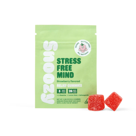 Stress Free Mind: Relief Gummies (2 Pack)